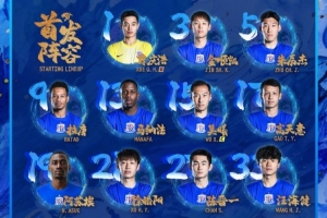 2026怡宝中超联赛第16轮 大连英博VS上海申花 首发名单 